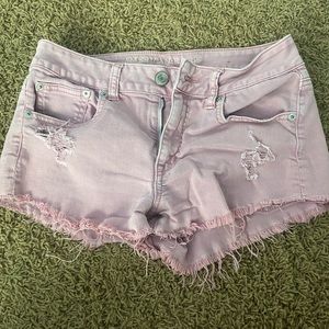 Pink american eagle shorts